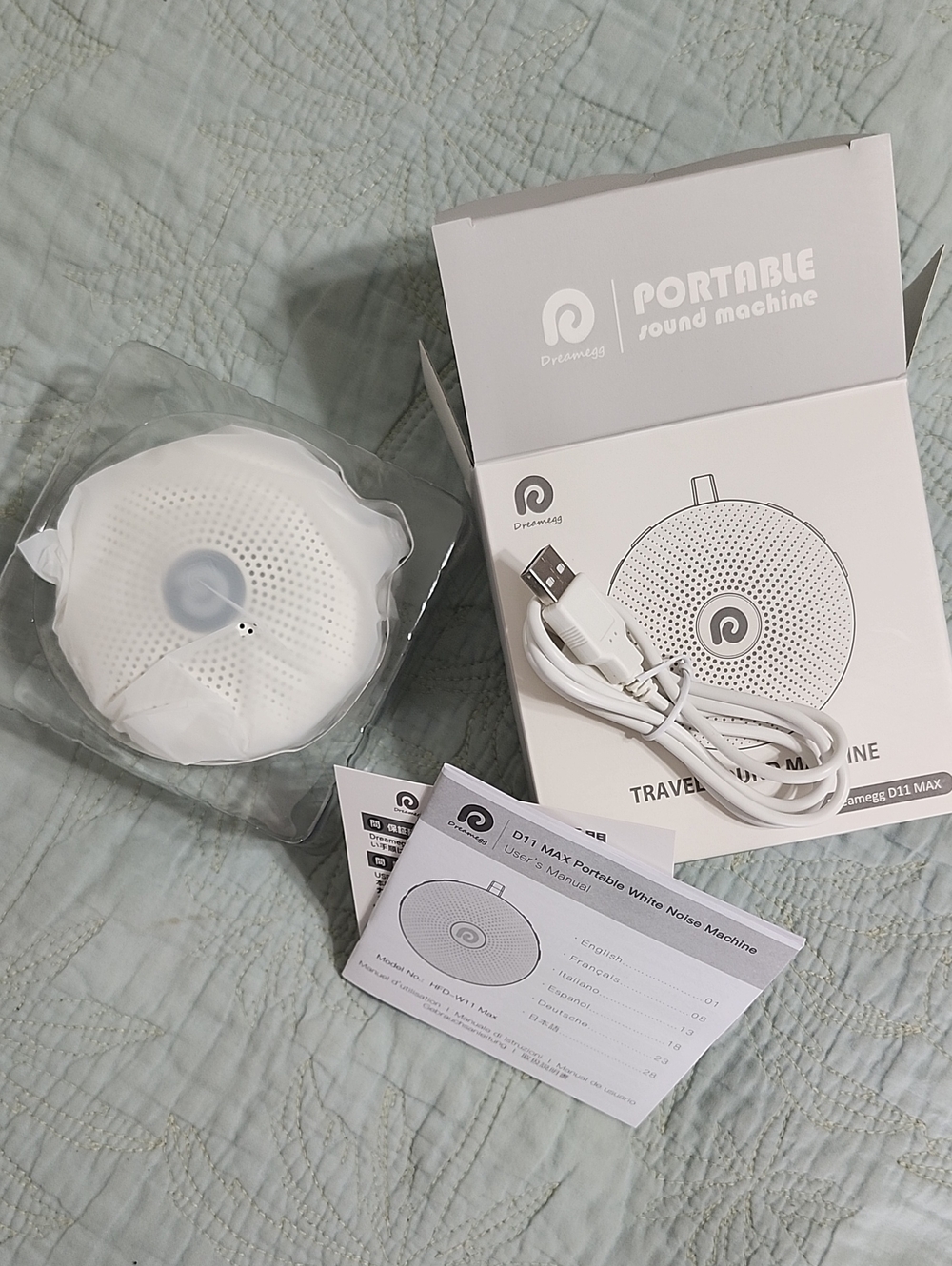 Dreamegg White Noise Machine Portable